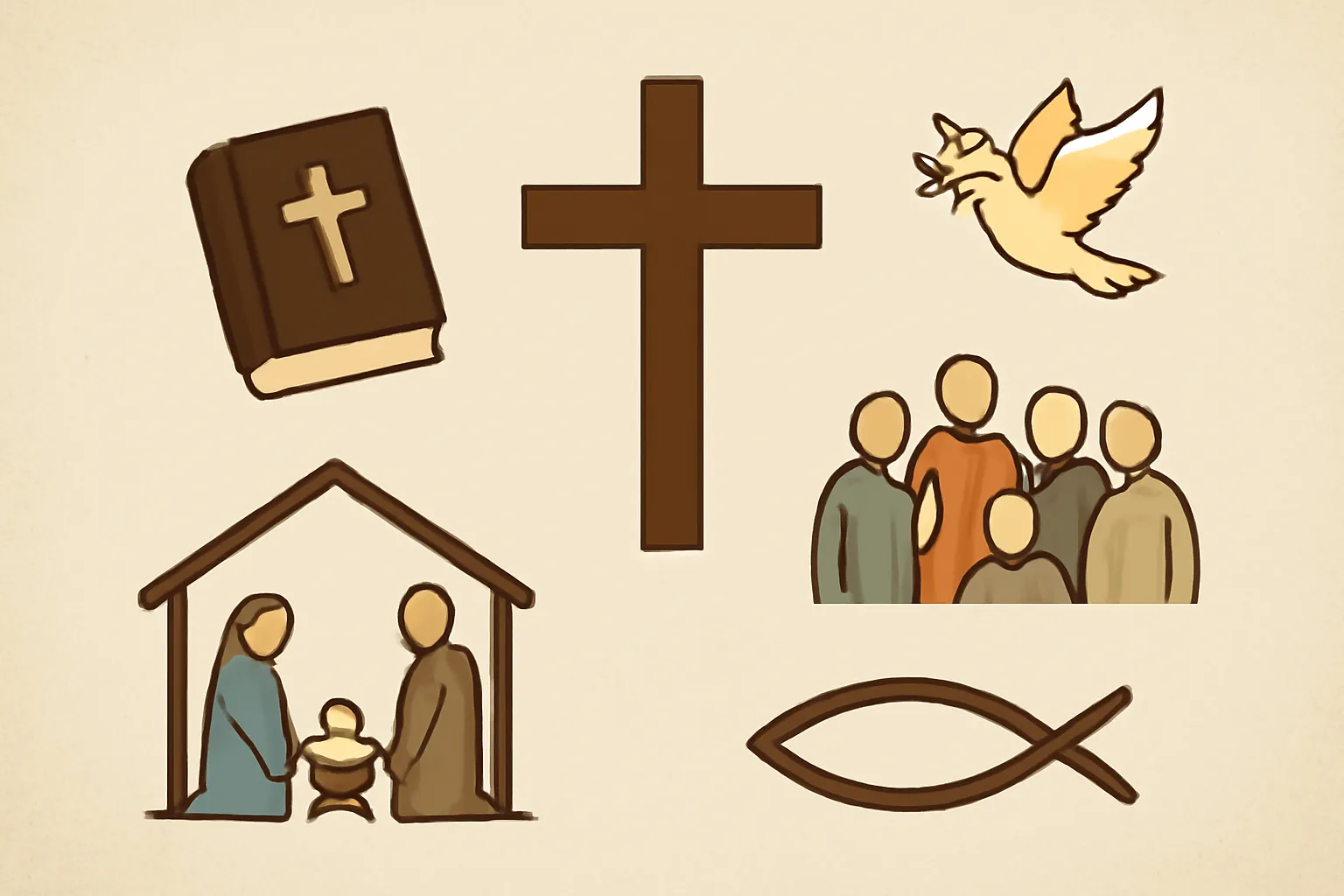 5 hechos que se dieron para establecer la religión cristiana