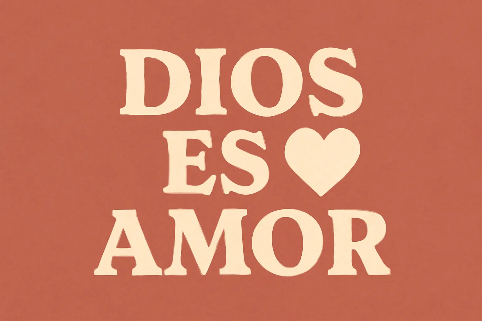 dios es amor versiculo