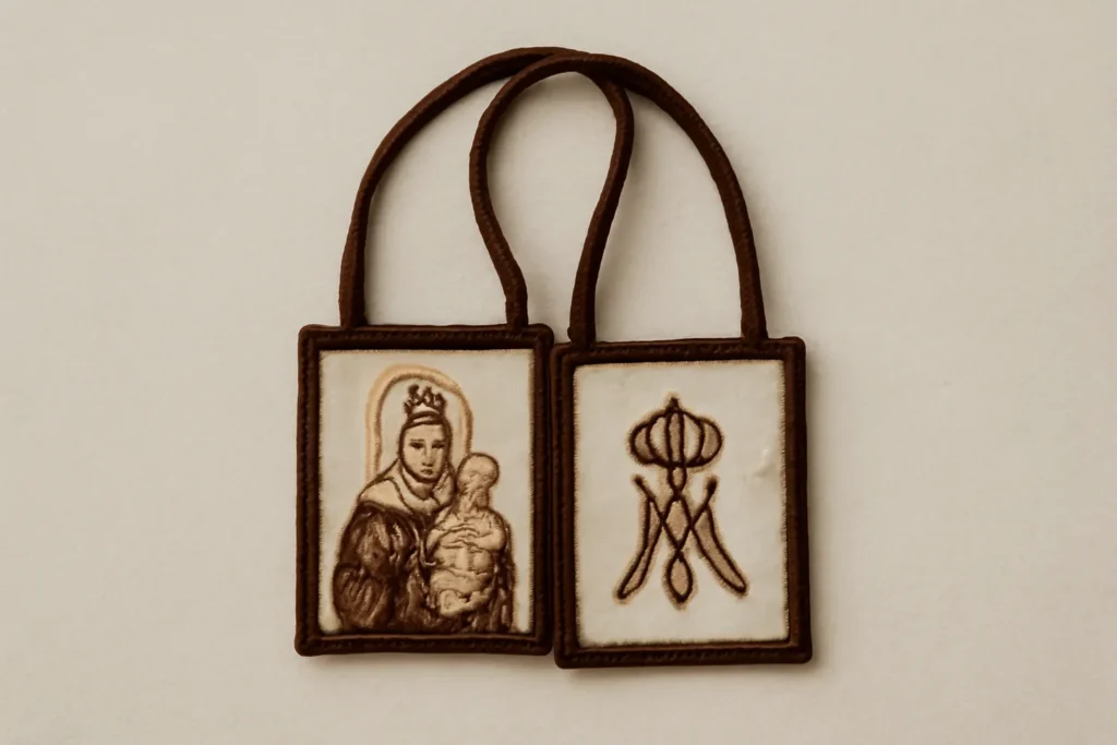 escapulario de la virgen del carmen